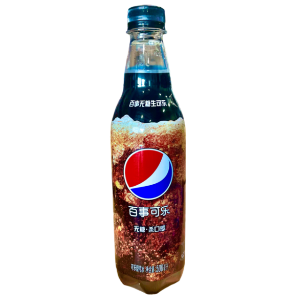 Pepsi Draft Zero Sugar Chinese Plastic Bottle 500ml