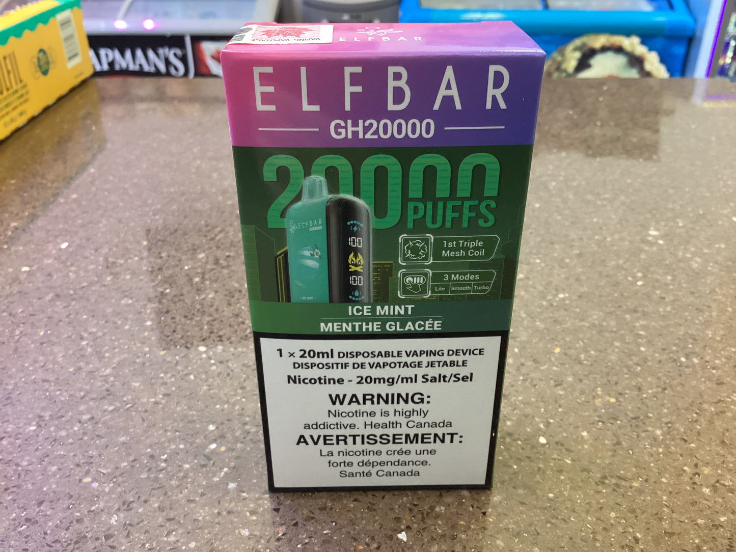 ELF BAR GH 20000K PUFF DISPOSABLE