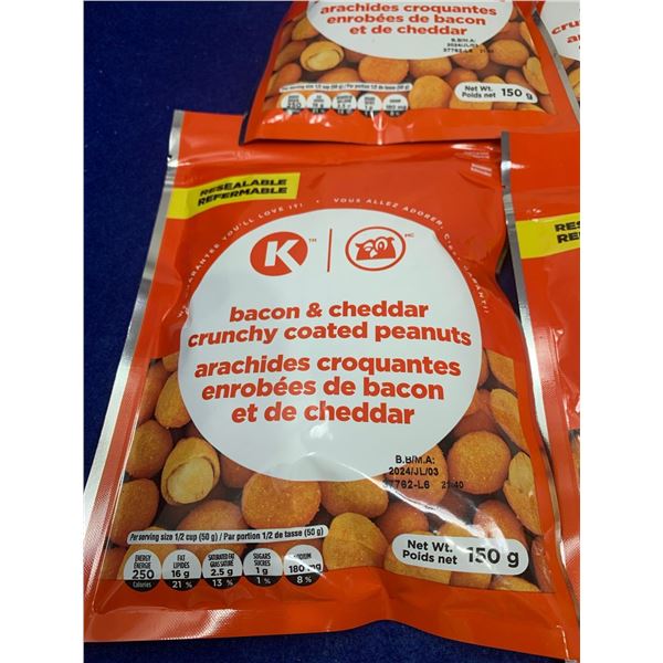 K Bacon & Cheddar Crunchy Coated Peanuts 150g