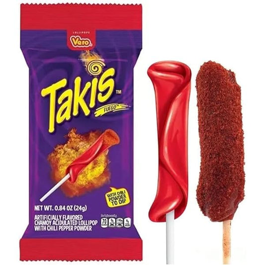 Vero Takis Fuego Lollipop