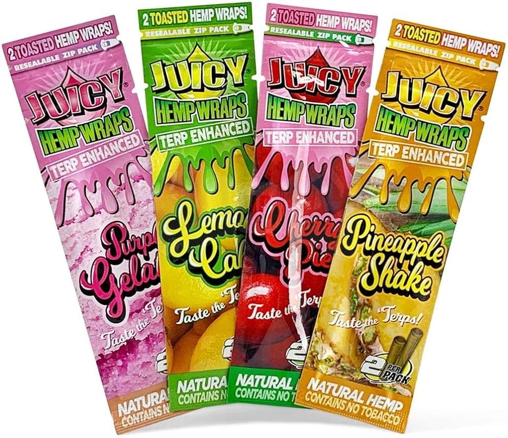 Juicy Hemp Wraps (2 Pack)