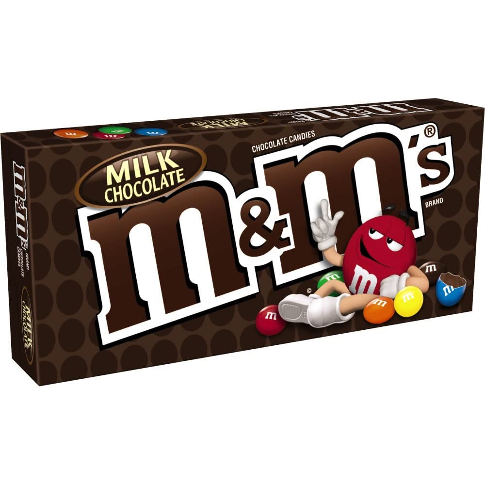M&M Theater Box Milk Chocolate 3.10oz
