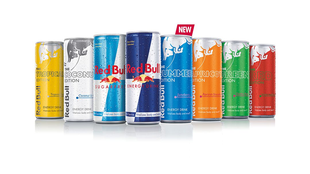 Red Bull Cans