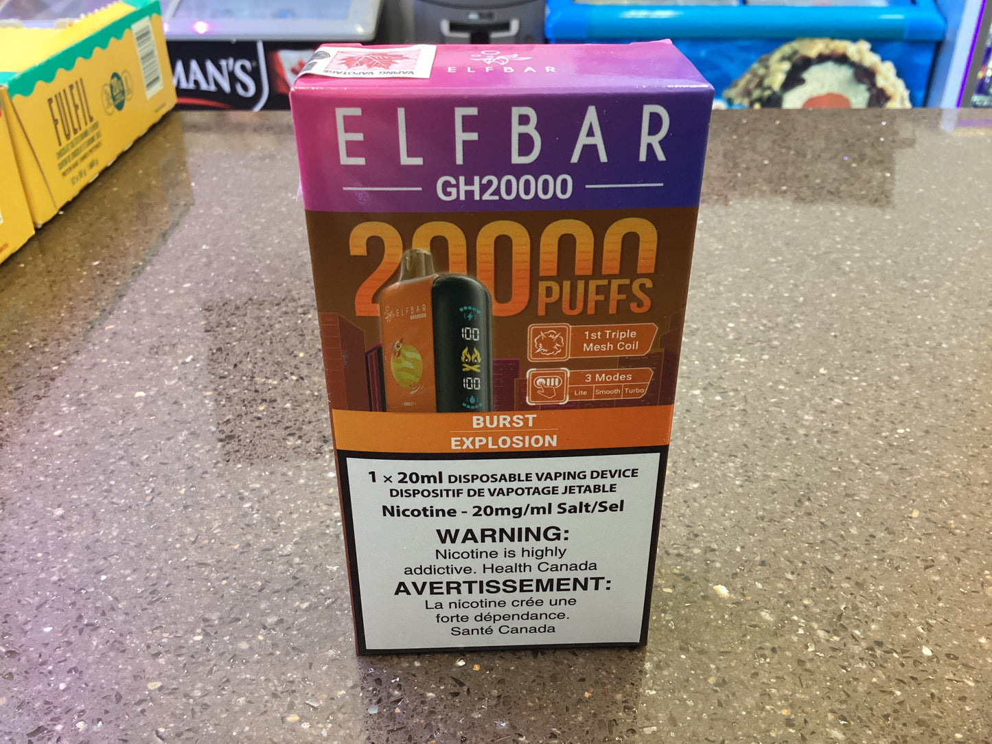 ELF BAR GH 20000K PUFF DISPOSABLE