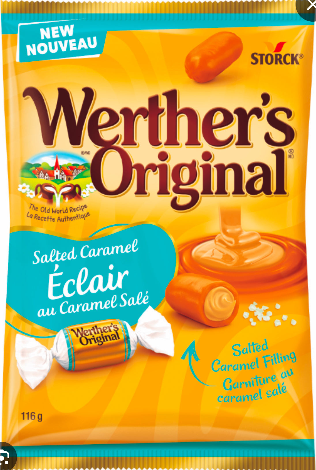 Werthers Original Eclair 116G
