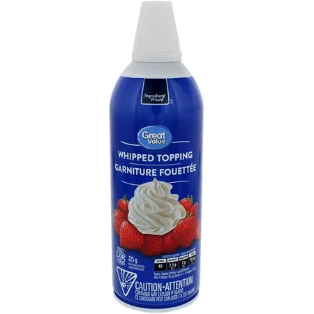 Great Value Whipped Topping 225G