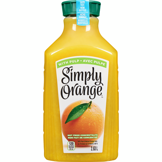 Simply Orange With Pulp 1.54L