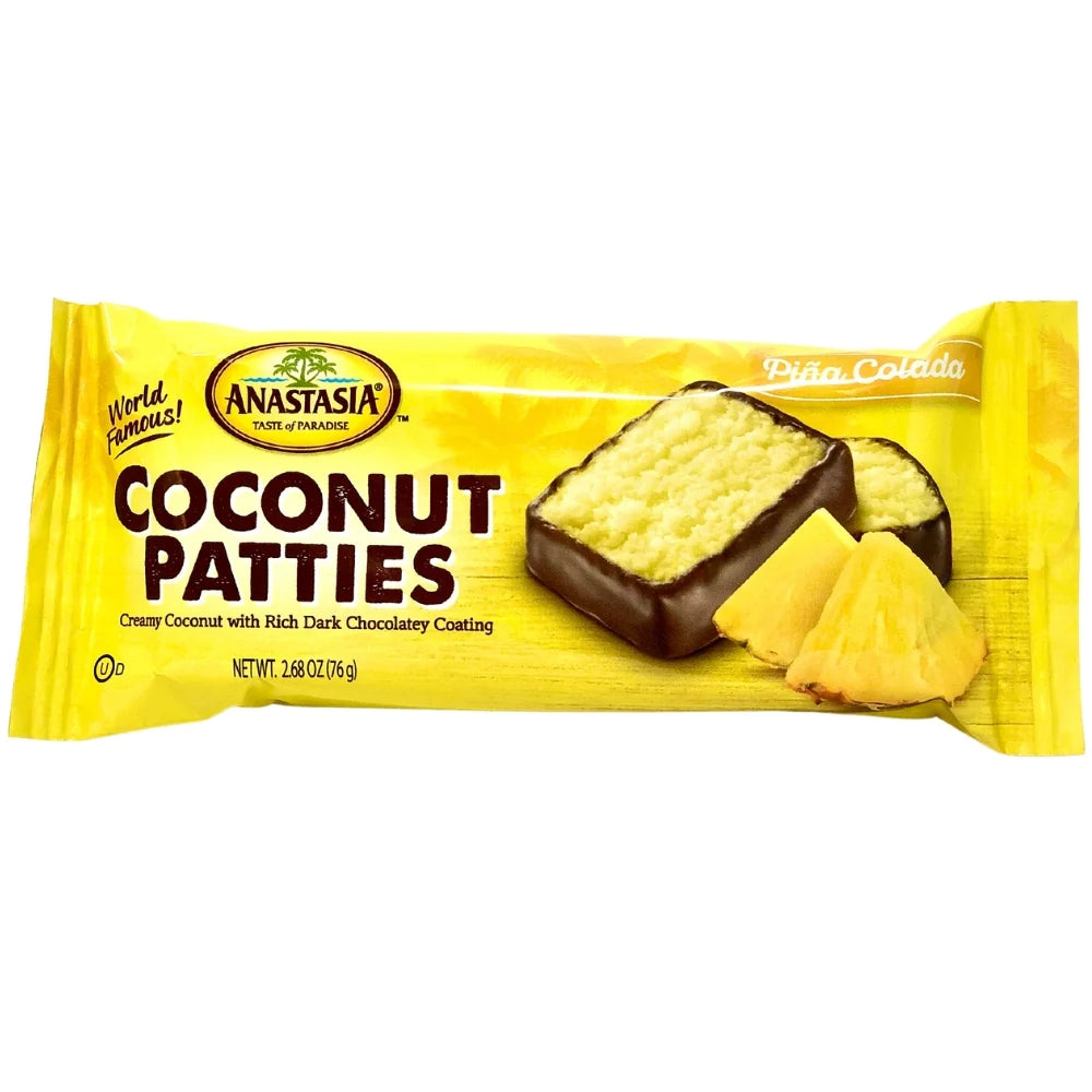 Anastasia Coconut Patties Pina Colada 2.68oz