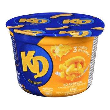Kraft Dinner Cup 3 Cheese
