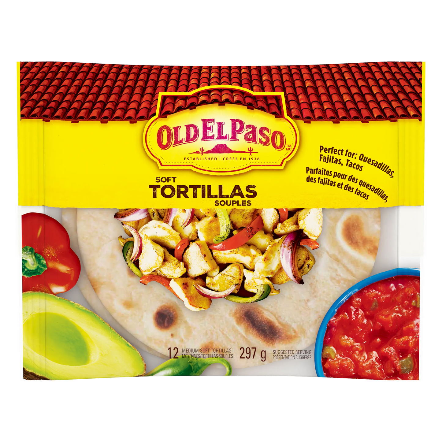 Old El Paso Soft Tortilla 297g