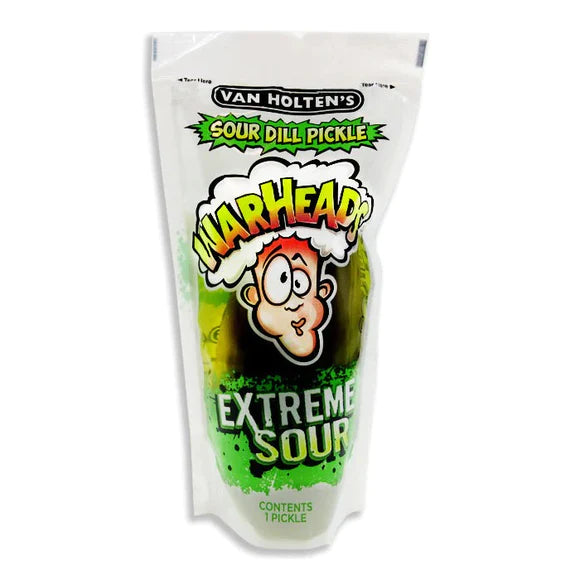 Van Holten's Jumbo Pickle Warheads Sour Dill 5oz