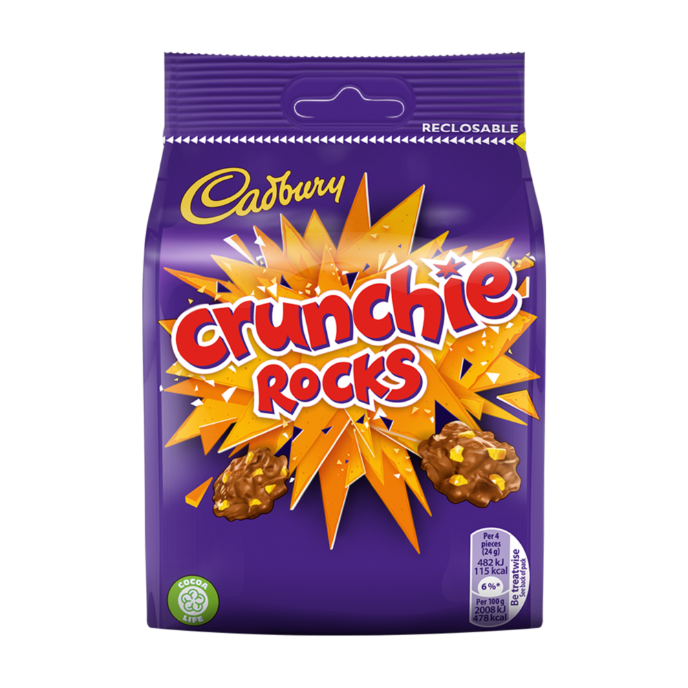 Cadbury Crunchie Rocks British 110g