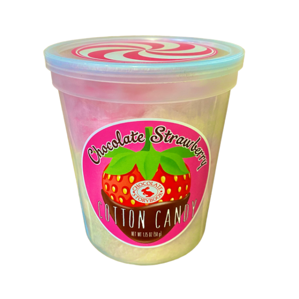Cotton Candy Chocolate Strawberry Tub