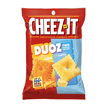 Cheez-It Duoz Cheddar Jack Swiss 4.3oz