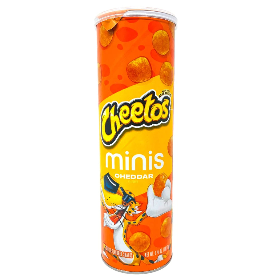 Cheetos Minis Cheddar Take Home Canisters 3.625oz
