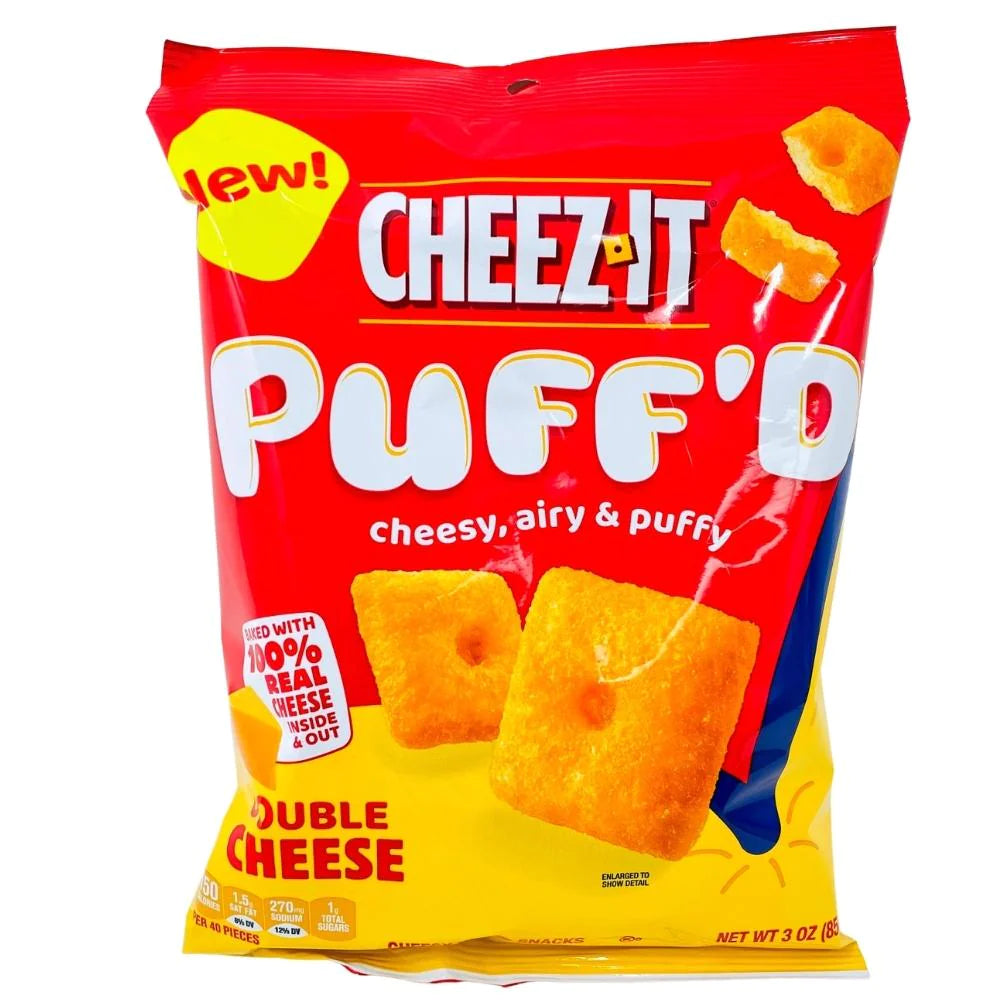Cheez-It Puff'd Cheddar Double Cheese 3oz