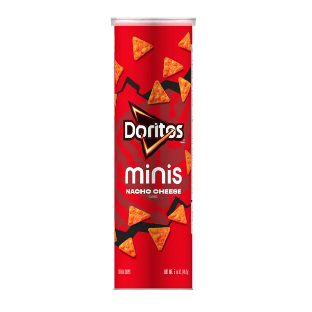 Doritos Minis Nacho Cheese Take Home Canisters 5.125oz