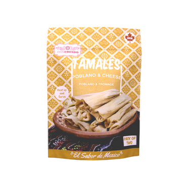 Don Chendo Tamal Poblano & Cheese 2pc