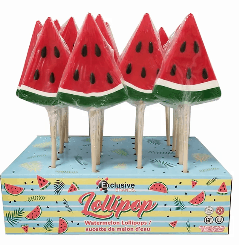 Exclusive Brands Watermelon Lollipop