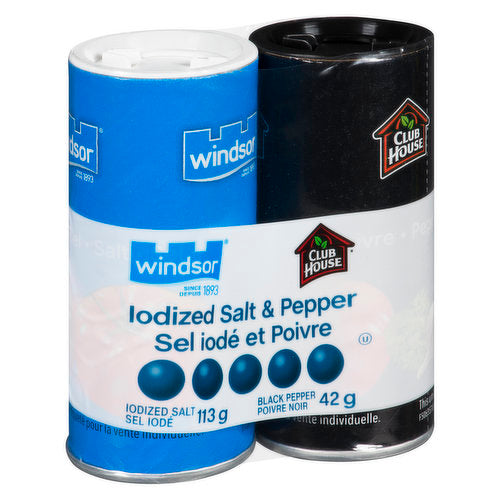 WINDSOR SALT & PEPPER SHAKER
