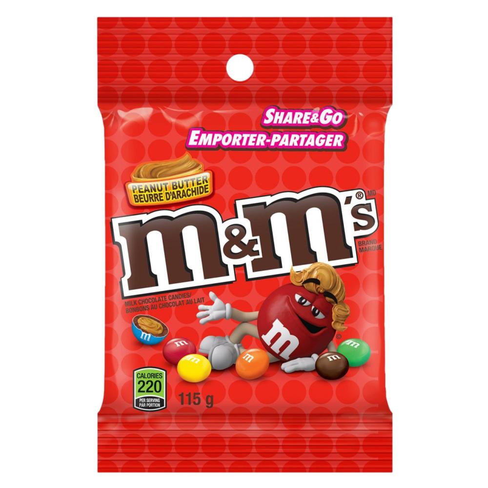 M&M PEG PEANUT BUTTER 115g
