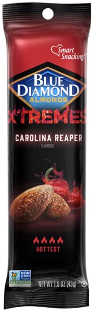 Blue Diamond XTREMES Carolina Reaper Almonds 1.5oz