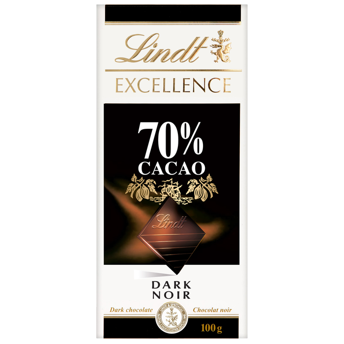 LINDT EXCELLENCE BAR 70% COCOA 35g