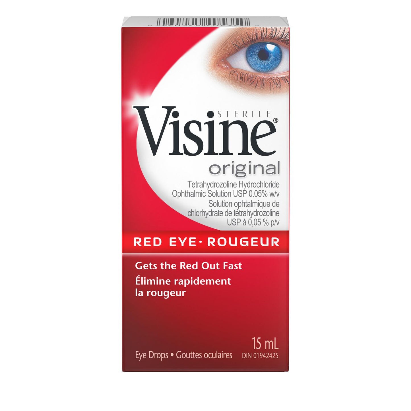GP VISINE ORG RED EYE DROPS