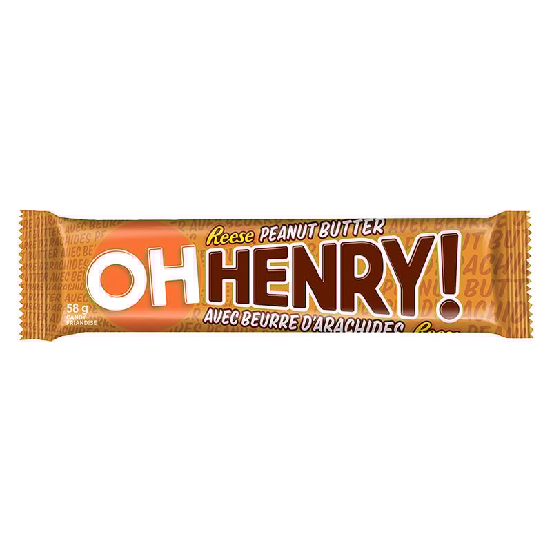 HERSHEY OH HENRY PEANUT BUTTER