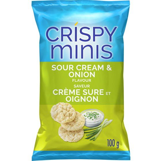QKR CRISPY MINIS SR CRM & ONIO 100G