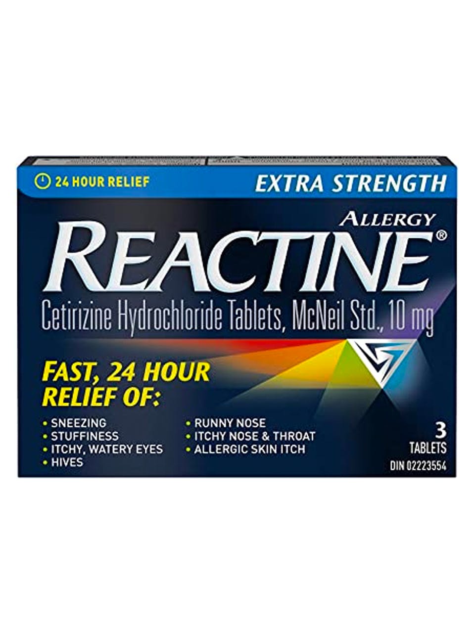 GP REACTINE EXT STRENGTH TABLE (3units)