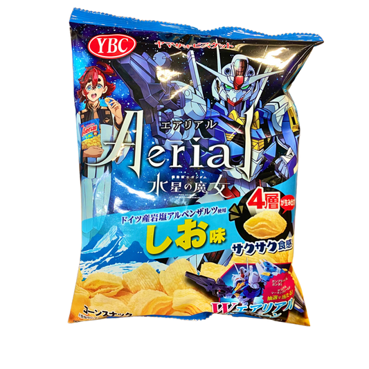 YBC – Aerial Gundam Warrior Edition Corn Snack Salt Japanese 75g
