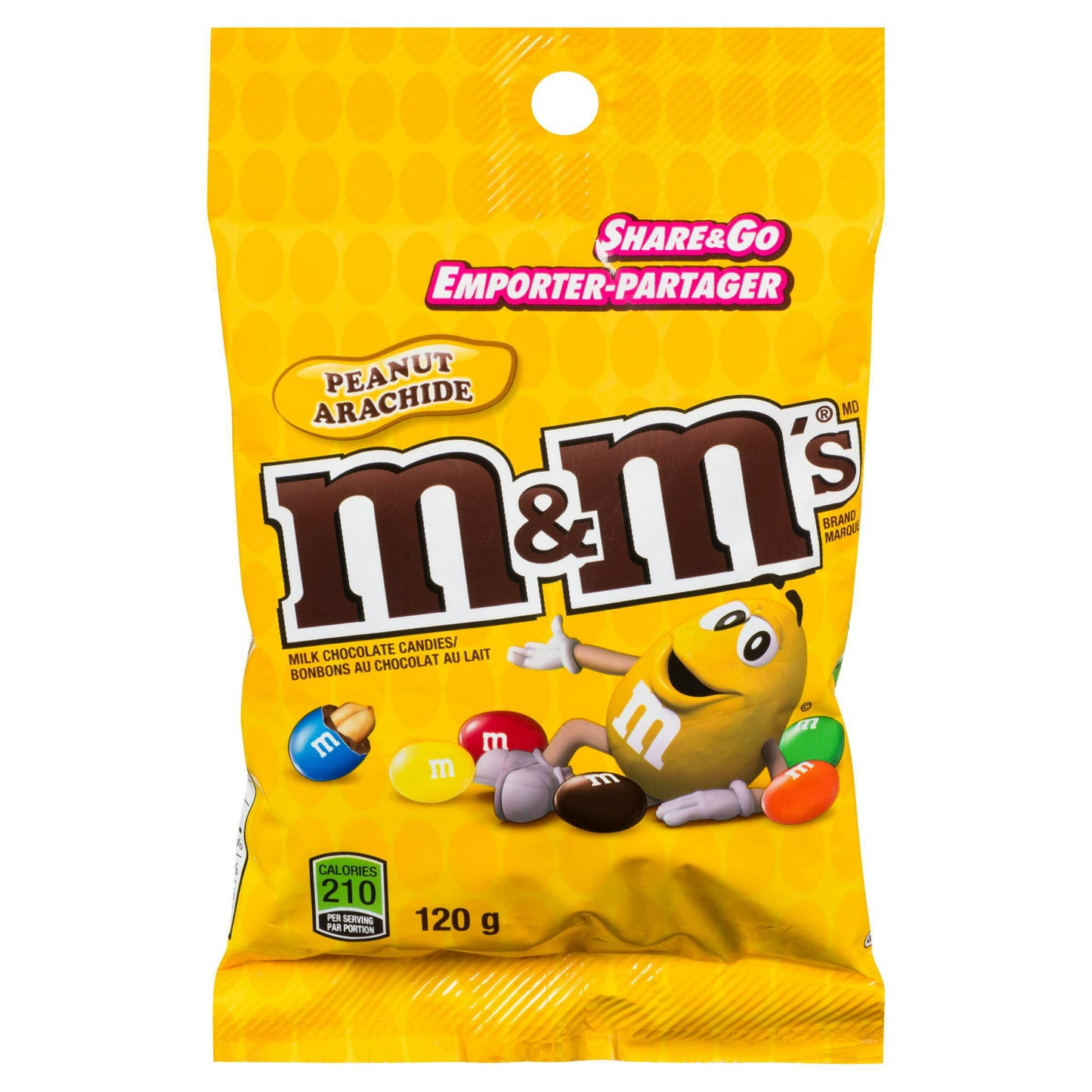 M&M PEG PEANUT 100g