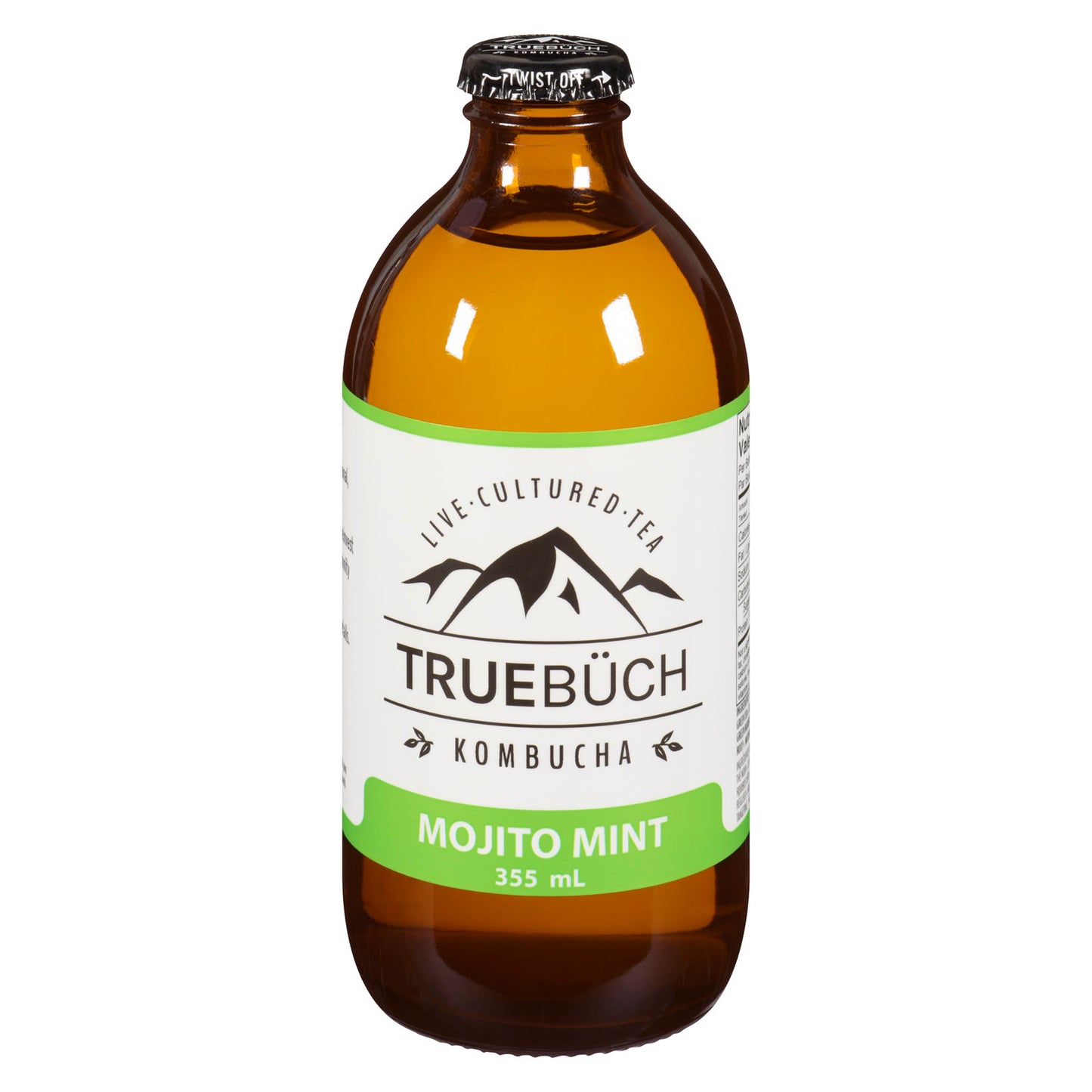 Truebuch Kombucha Mojito Mint 355ml