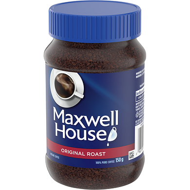 Maxwell Original Roast Instant Coffee 150g