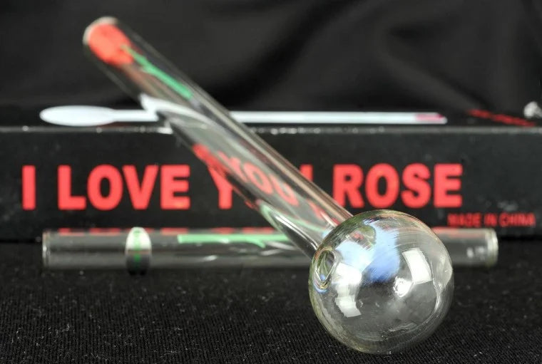 I love you Rose Bubble Pipe