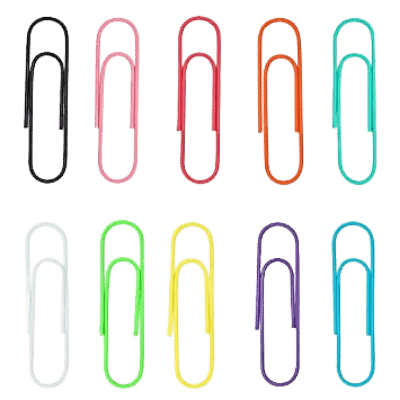 Wellson Paper Clips 100pk