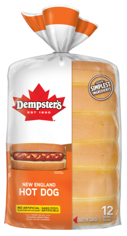 Dempsters Hot Dog Buns 12pk
