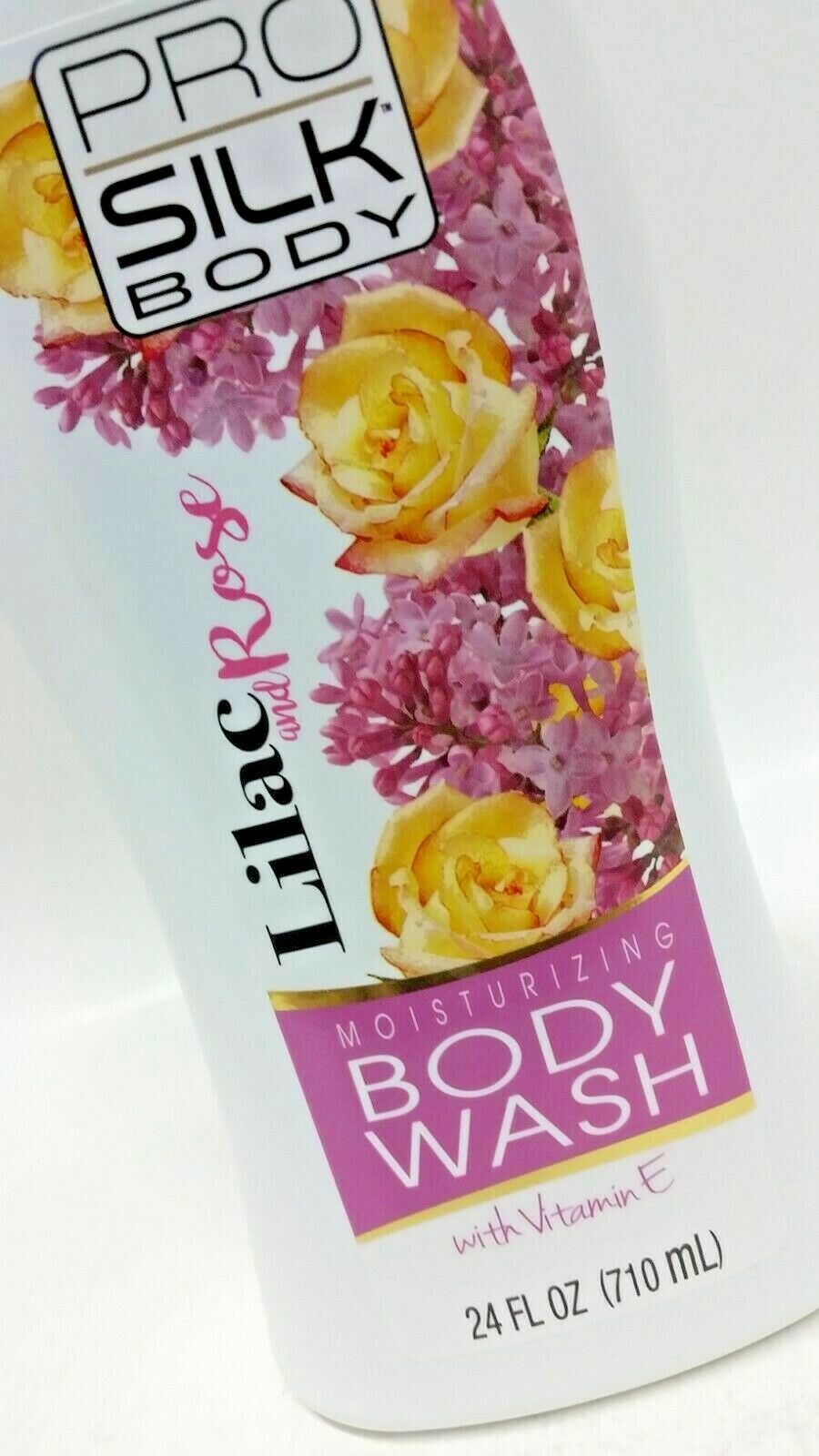 Prosilk Body Lilac and Rose Body Wash 710ml