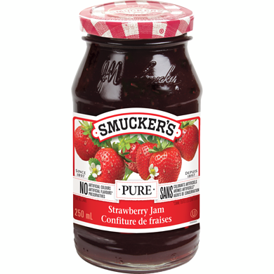 Smuckers Jam Strawberry 250ml