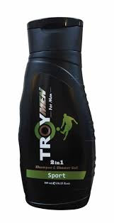 Troy men Shampoo & Shower Gel Crimson 400ml