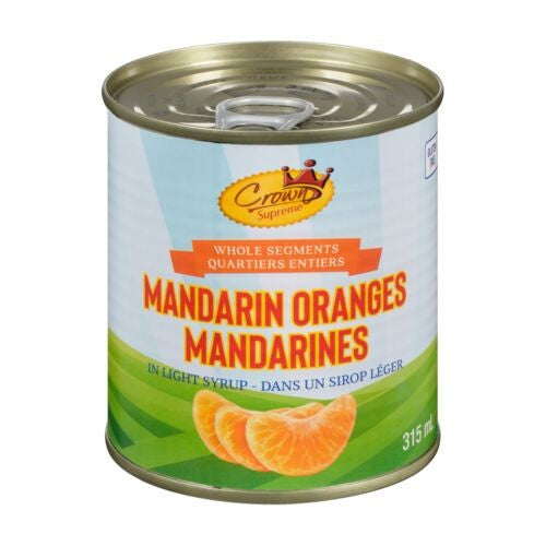 Crown Supreme Mandarin Oranges Can