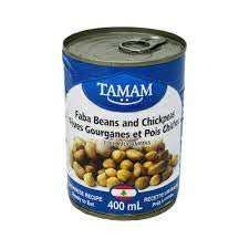 Tamam Chickpea & Faba Bean Can