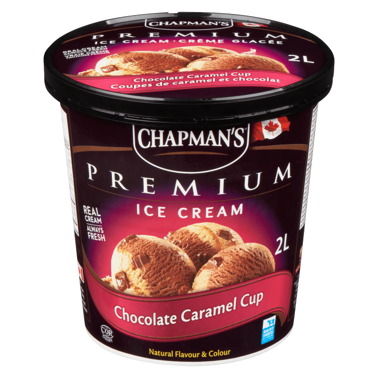 CHAPMANS PREMIUM CHOC CARAMEL 2L