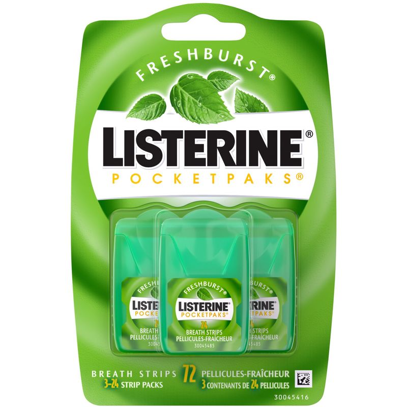 LISTERINE POCKETPAK FRESH BURS