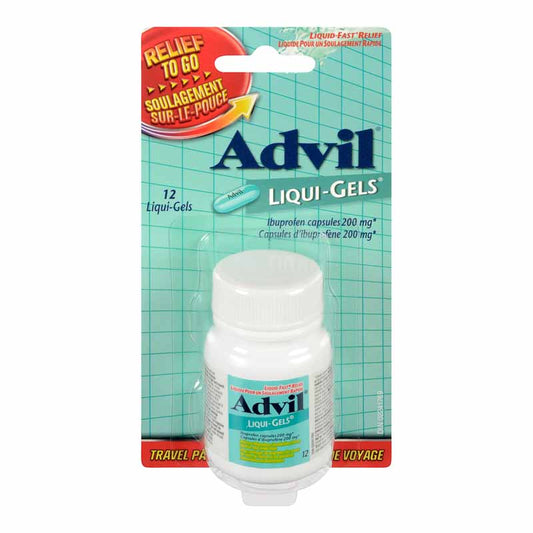 ADVIL RELIEF 2 GO LIQUI-GELS