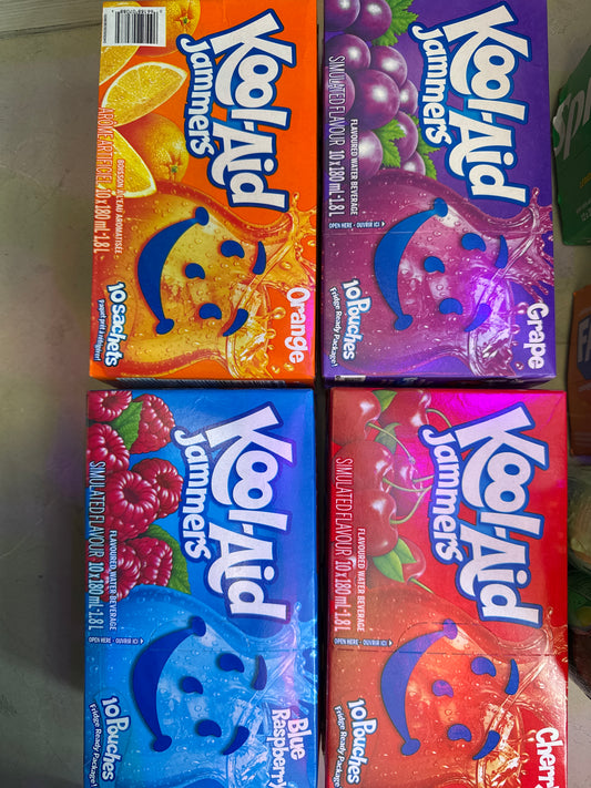 Kool-Aid Jammers Pouches 180ML