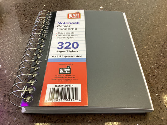 Office Work Notebook 320pages