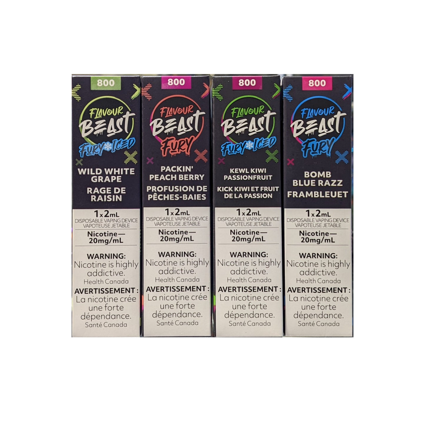 Flavour Beast Fury Disposable 800 Puffs