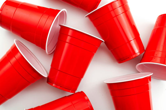 Red Plastic Cups 18Oz